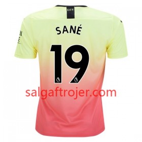 Manchester City Fodboldtrøjer Sane 19 3. sæt 2019/20 Kort ærmer
